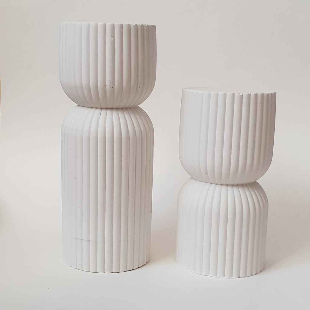 Силиконовая форма  Свеча Линии 12 (16)