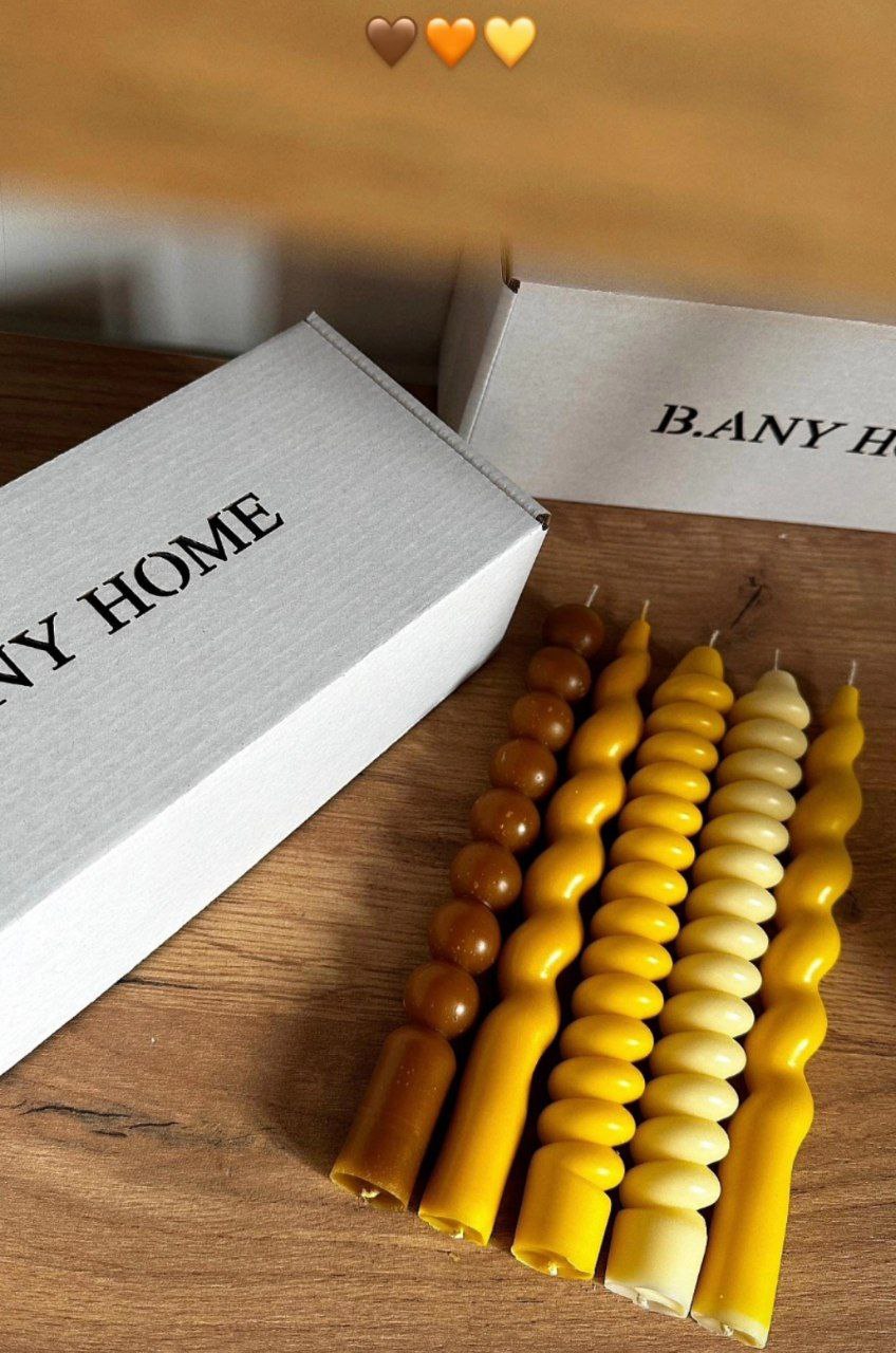 Спасибо за такие "карамельные" свечи ☺️