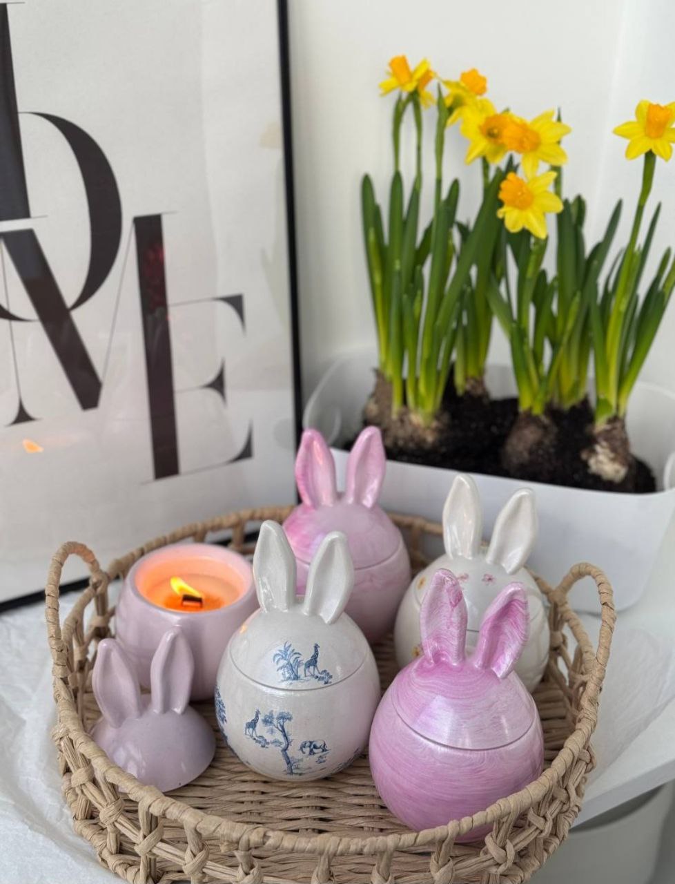 Силиконовая форма Яйцо (Зайчик, кролик)123 (Крышка Зайчик)