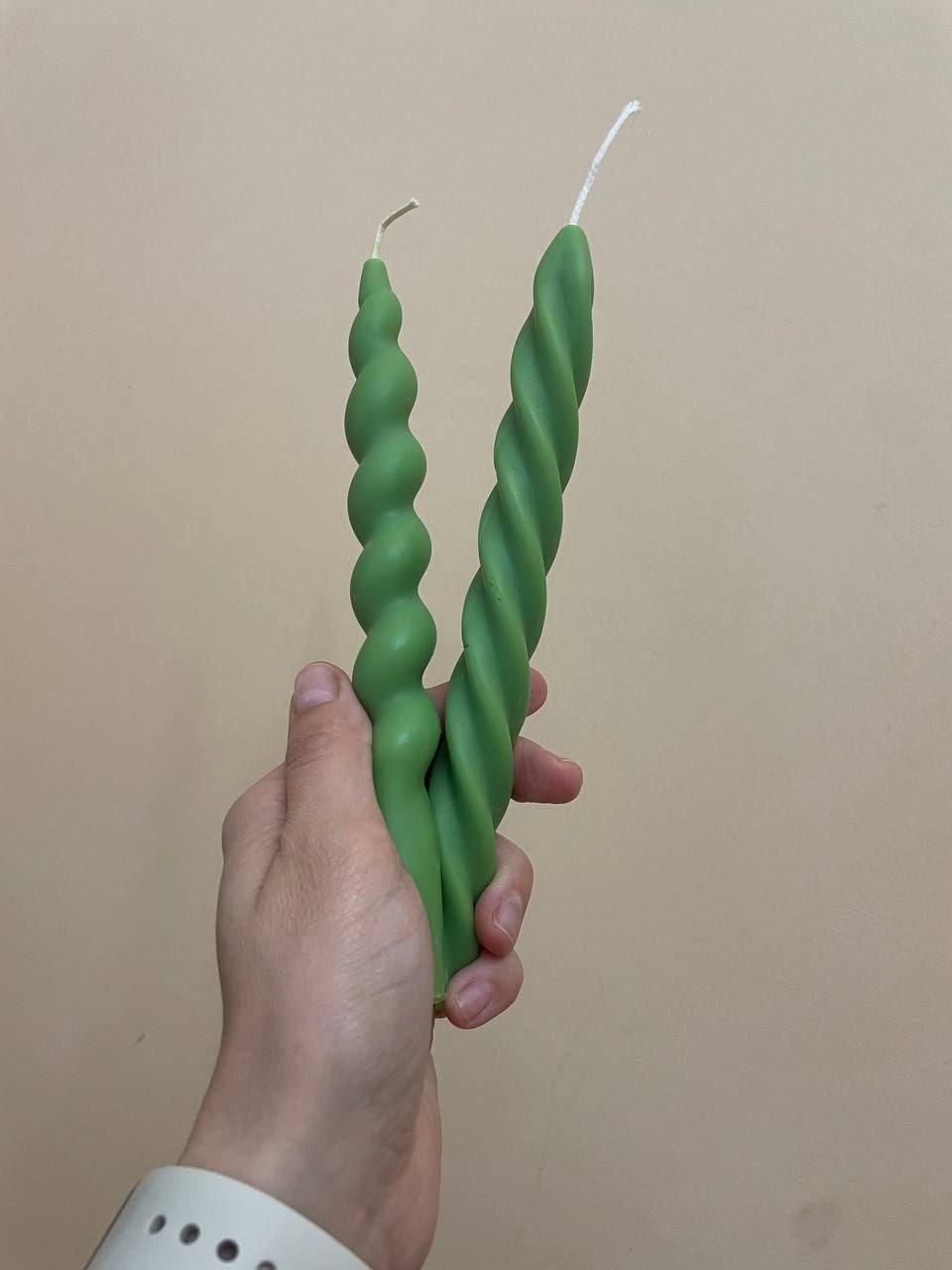 #ваши_отзывы на подсвечник для свечей диаметром в 3 см и столовые свечи)